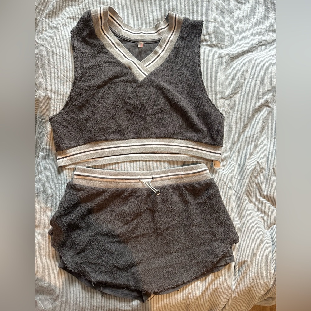 FP Movement by Free People Gray Athletic Set - Picture 3 of 5